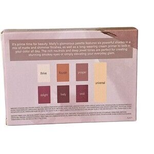 MALLY  Eyeshadow & Primer Palette Brand New 6- pan MATTE & SHIMMER
